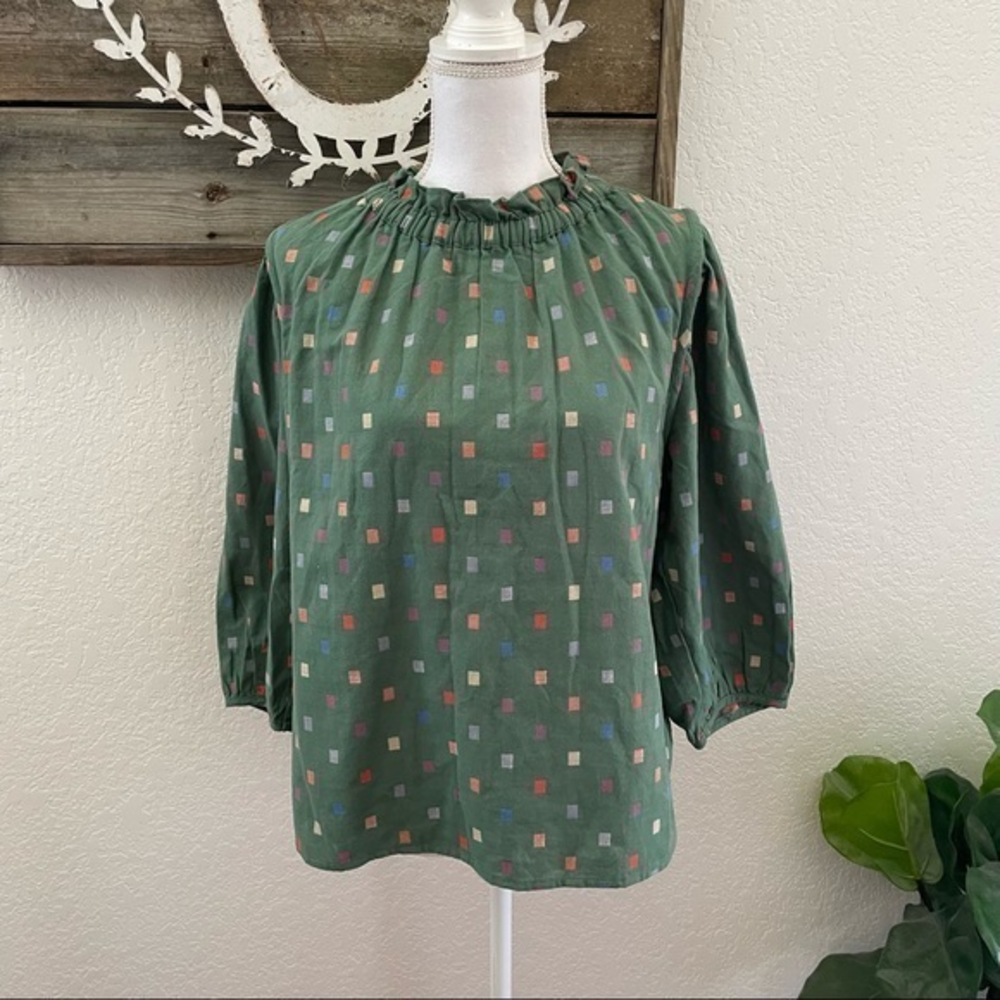 Anthropologie Ro & De Isabetta Blouse Size M NWT